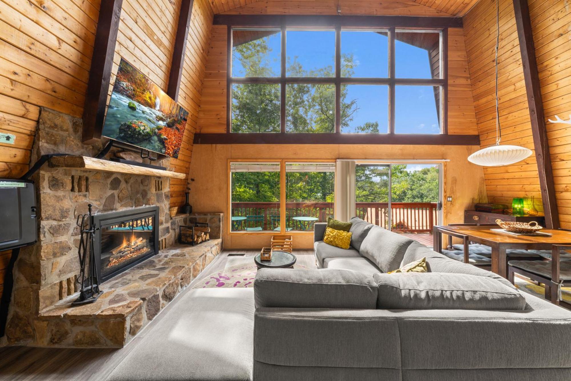 Treetops Chalet - 3Bd/2Bt Boutique Cabin W/Mt Leconte Views In Gatlinburg Kültér fotó